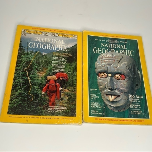 NATIONAL Geographic‎ vintage magazines. - Picture 6 of 8